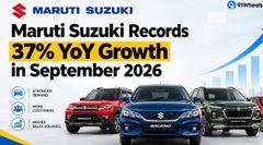 Maruti Suzuki Records 37% YoY Growth in September 2026 